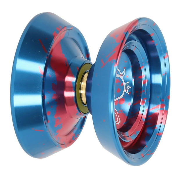 YoYo Non Réactif, YoYo en Alliage d'Aluminium pour Enfants et Adultes avec Gants 3 Pcs Cordons