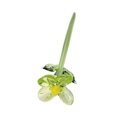 thumbnail image 1 of Decoración floral de vidrio hecha a mano con tallo, miniplantas florales sopladas a mano, figura decorativa para el hogar, sala de estar, oficina, mesa, florero., 1 of 8