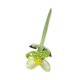 thumbnail image 1 of Decoración floral de vidrio hecha a mano con tallo, miniplantas florales sopladas a mano, figura decorativa para el hogar, sala de estar, oficina, mesa, florero., 1 of 8