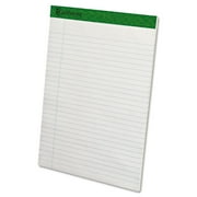 Earthwise by Ampad Recycled Writing Pad 8 1/2 x 11 3/4 White Dozen 20172
