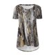 thumbnail image 4 of Blusa de manga corta con estampado de cuello redondo informal para mujer a la moda, Tops de verano Fridja ghk4117, 4 of 5