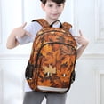 thumbnail image 6 of FORMRS Unisex School Backpack 17" Student Travel Bag with Laptop Compartment, Fall Pattern, 6 of 7