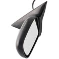 thumbnail image 3 of For Oldsmobile Cutlass 1997 1998 1999 Door Mirror Driver Side | Manual Remote Glass | Non-Heated | Black | Manual Folding | Non-Towing | Replacement For GM1320152 | 22683207, 3 of 6