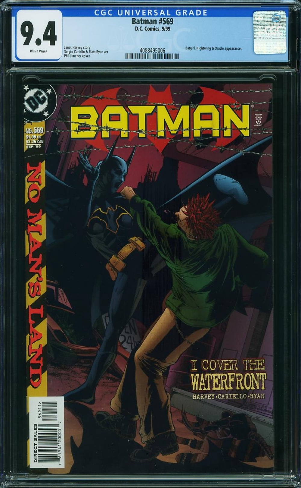 Cover of Batman #569