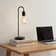 thumbnail image 4 of Lámpara De Mesa Industrial Cityluz E27 Led Metal Negra 46cm, 4 of 6