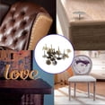 thumbnail image 4 of (11 mm * 16 mm / blanco) Paquete de 400 clavos de tapicería Chincheta Tapicería Muebles antiguos Decoración Clavos vintage para muebles, sofá cama Sillón Ventanas y puertas, 4 of 4
