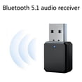 thumbnail image 2 of Usb Bluetooth 5.1 Receptor Adaptador Aux Car Inalámbrico Estéreo Manos Libres Adaptador De Audio Micrófono Incorporado Speravity EL016199-00, 2 of 5