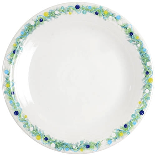 Open Box Homer Laughlin Fiesta Blue Christmas Tree Dinner Plate 11855276