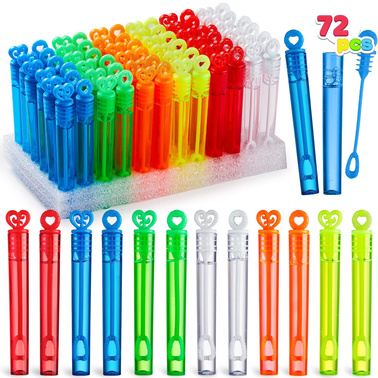 JOYIN 72PCS Mini Bubble Wands Bulk, Summer Toy, Ubuy Nepal