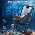 thumbnail image 3 of Funda de teléfono Red2Fire impermeable para iPhone 15 Pro 6.1, 3 of 7