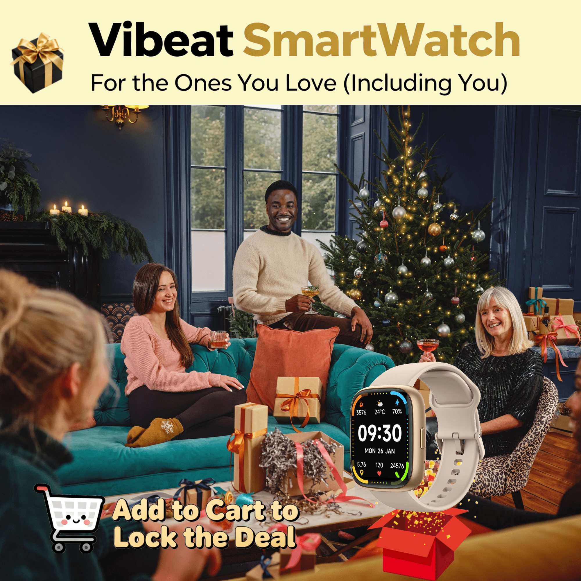 Smart Watch for Women and Men Compatible with Android and iOS, 1.83" HD Touchscreen Smartwatch with Alexa Built-in, Bluetooth Calling, IP68 Waterproof, 120+ Sports, Pink