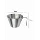thumbnail image 4 of Tazas Xtellar Medidoras De Café Espresso Vaso Medidor Con Leche Color Plateado, 4 of 5