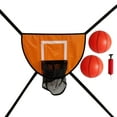 thumbnail image 4 of koolsoo Mini Panier de Basketball pour Trampoline But Jeu Extérieur Support de Basketball Orange avec Deux Ballons, 4 of 9
