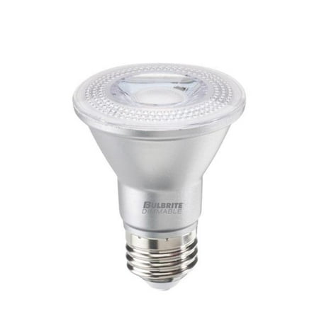 

Bulbrite Pack of (6) 7 Watt Dimmable PAR20 Wet Rated Flood LED Light Bulbs with Medium (E26) Base Base 3000K Soft White Light 500 Lumens