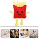thumbnail image 4 of FELTECHELECTR Cojín de peluche con forma de papas fritas, divertido y divertido juguete de peluche., 4 of 7
