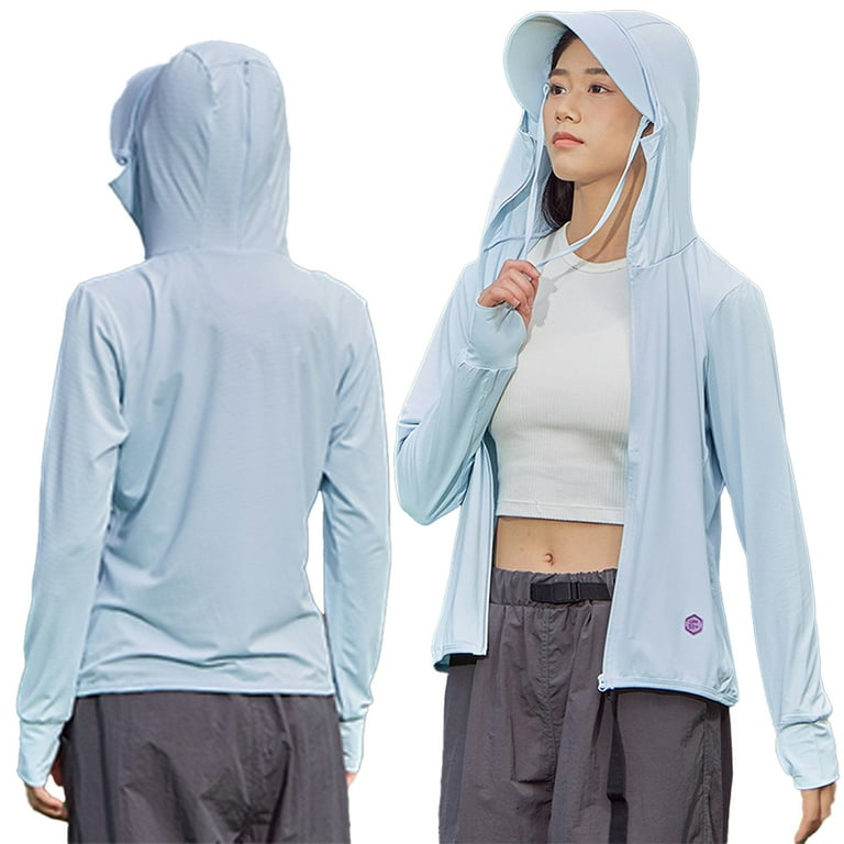 Fjuchai Women's UPF 50+ Sun Protection Sun Shirt Women