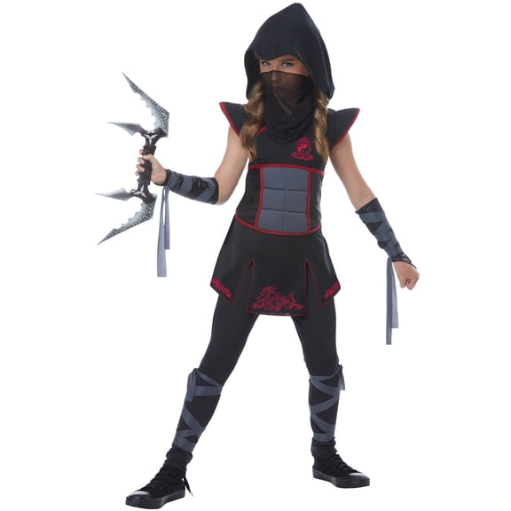 Mysterious Fearless Ninja Child Costume