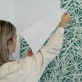 thumbnail image 3 of Tempaper Grassroots Green Peel and Stick Wallpaper, 20.5" x 16.5', 3 of 5