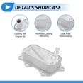 thumbnail image 4 of Enfriador de aceite del motor Unique Bargains para Jeep WK2 Series Grand Cherokee L4 2.0L 2022-2024, enfriador de aceite de transmisión, arandela No.5048312AB, aleación de aluminio, 1 juego, 4 of 6