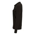 thumbnail image 3 of SOLS Womens Perfect Pique Long-Sleeved Polo Shirt, 3 of 4