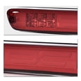 thumbnail image 4 of PIT66 LED Bar 3rd Brake Light X Type High Mount Stop Light Rear Tail Cargo Lamps Red Lens Chrome Housing Fit for  2004-2012 Colorado/Canyon, 4 of 9