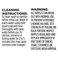 thumbnail image 4 of Parent's Choice All Silicone Pacifier, 3 Months+, Unisex, 2 Pack, 4 of 8