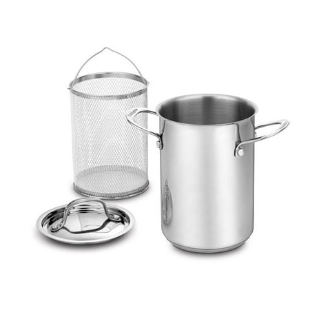 Cuisinart Chef's Classic Stainless Steel 3 Qt. Asparagus Steaming 3 Piece Set