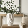 thumbnail image 2 of Uttermost Stratified Matte White Vase, 2 of 4