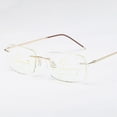 thumbnail image 4 of Gafas de presbicia de doble uso sin marco para hombre, antifatiga, con zoom automático, progresivas, multienfoque, antiluz azul, para presbicia, 4 of 4