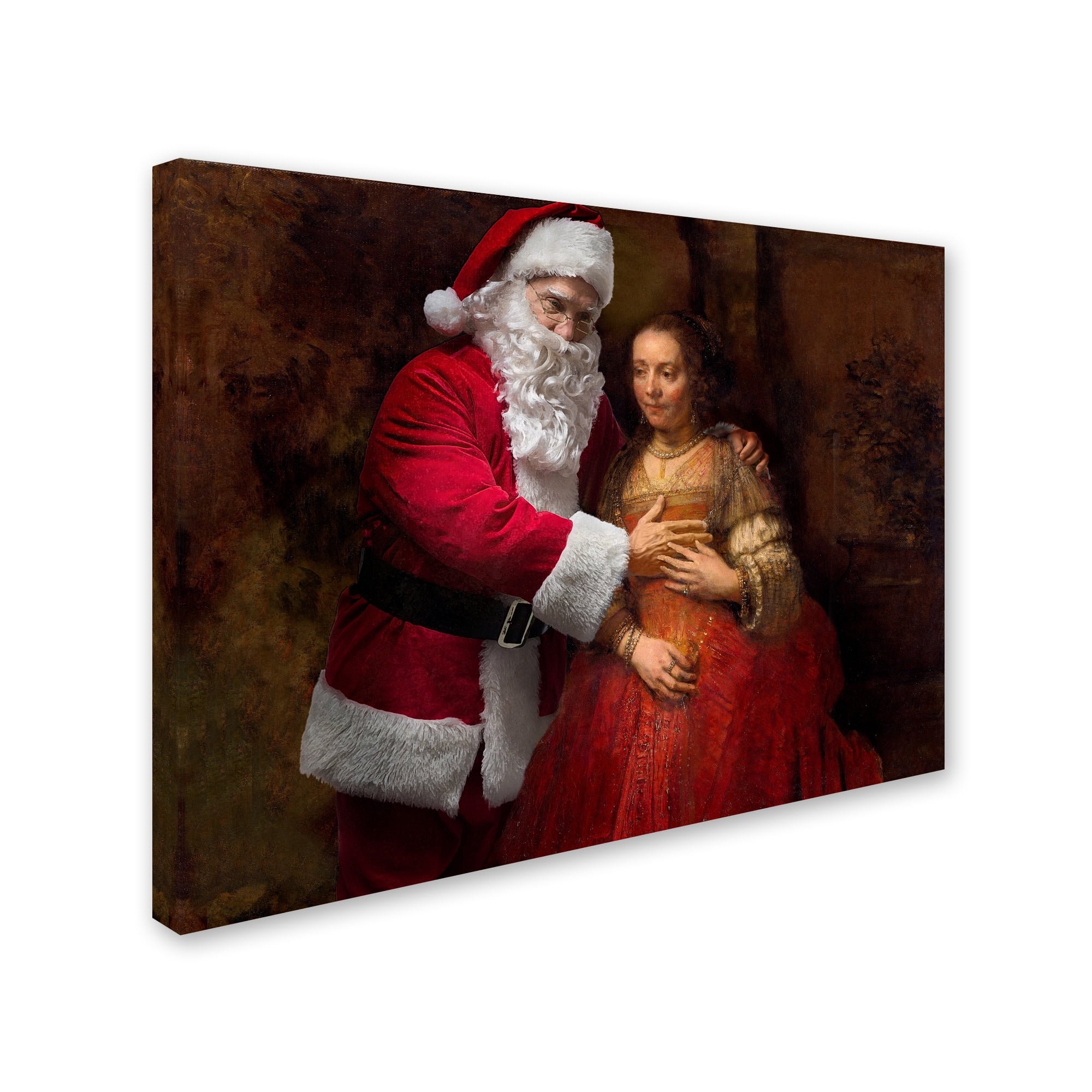 Trademark Fine Art 'Rembrandt-The Jewish Bride' Canvas Art by Ed Wheeler