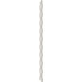 thumbnail image 5 of Ekena Millwork 47"H x 5/8"T Midland PVC Adjustable Decorative Slat Wall Panel Kit, Unfinished (contains 29 Slats + 1 Straight Edge Starter Slat), 5 of 15