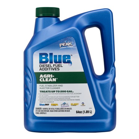 PEAK Blue 64 Ounce Agri-Clean Liquid Fuel Stabilizer Additive for Diesel (Best Diesel Fuel Stabilizer)