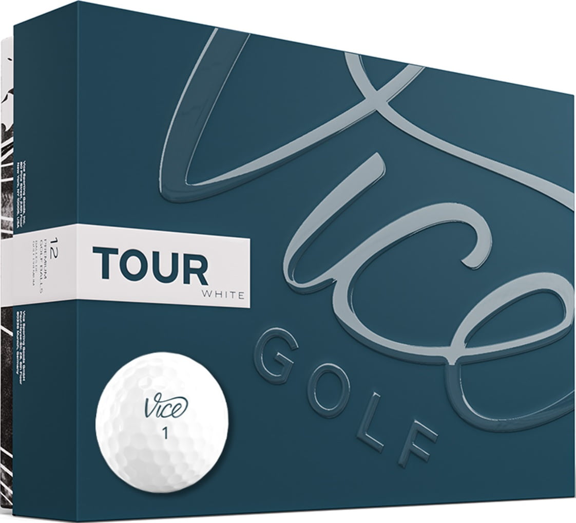 Vice Tour White ゴルフボール 3個入り Vice Tour Golf Balls | Official Vice Golf Store