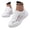 White, variant on Women's Lace Mesh Sneakers, Breathable Crochet Lace-Up Platform Walking Shoes, Lightweight Casual Fashion Sneakers for Women,White,42