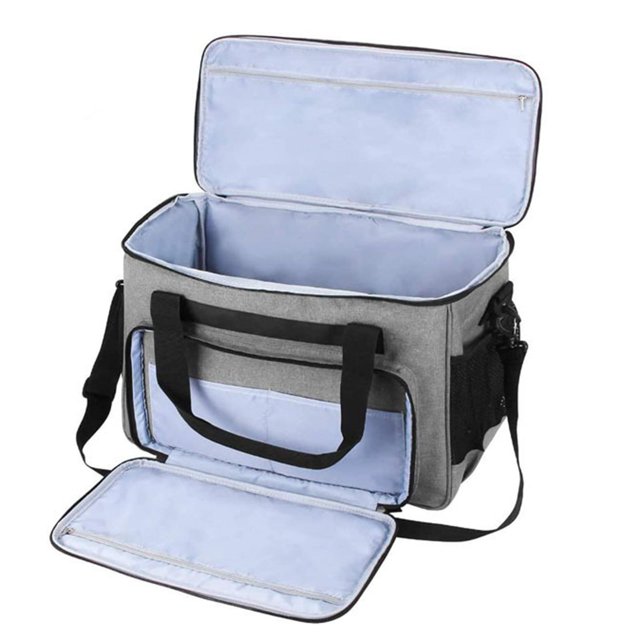 Bolsa de transporte universal para de coser Estuche de viaje Tote Bolsa de almacenamiento Bolsa Oxford Correa para el hombro para la mayoría Baoblaze Paquete de transporte para máquina de coser