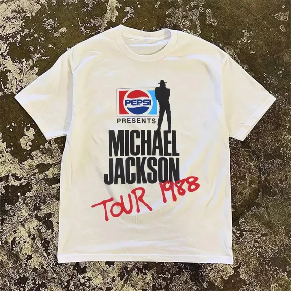 Michael Jackson Tour 1988 T-shirt Unisex