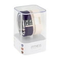 thumbnail image 3 of Activity Tracker Wrist Watch Rose Gold Case, Plum and Nude Blush Silicone Rubber Straps, 3 of 4