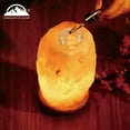 thumbnail image 3 of Himalayan Glow Salt Crystal Aroma Lamp, 15W Bulb with Wooden Base, 4" W x 4" H, 2.5 lbs, 3 of 8