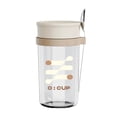 thumbnail image 1 of 500ml Reusable Meal Prep Container Durable PP Bowl With Lid and Spoon for Food Storage Kitchen Restaurant Use, 1 of 4