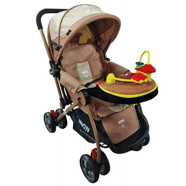 Carriola Angelin Baby Noni Tablero Musical Caqui