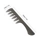 thumbnail image 5 of Dientes anchos Peine del cabello Hombre Plástico Clásico Aceite Slick Styling Cepillo para MABOTO Peine, 5 of 5