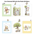 Disney Winnie the Pooh 8x7 Spiral Notebook: School Journal with Divided ...