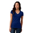 thumbnail image 1 of District DT4501 Camiseta con cuello en V y lavado vintage - Royal profundo - L Distrito DT4501, 1 of 1