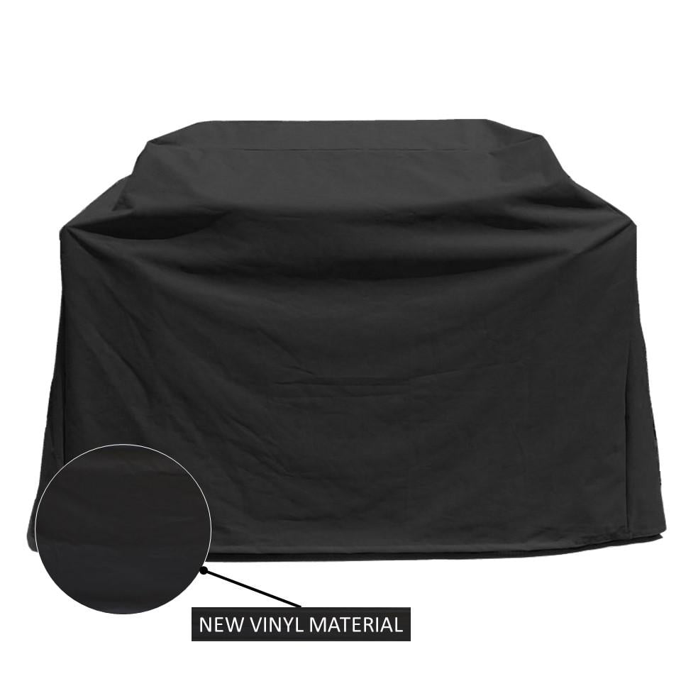 Covered Living BBQ Outdoor Grill Cover 84"L x 26"D x 48"H Black Vinyl