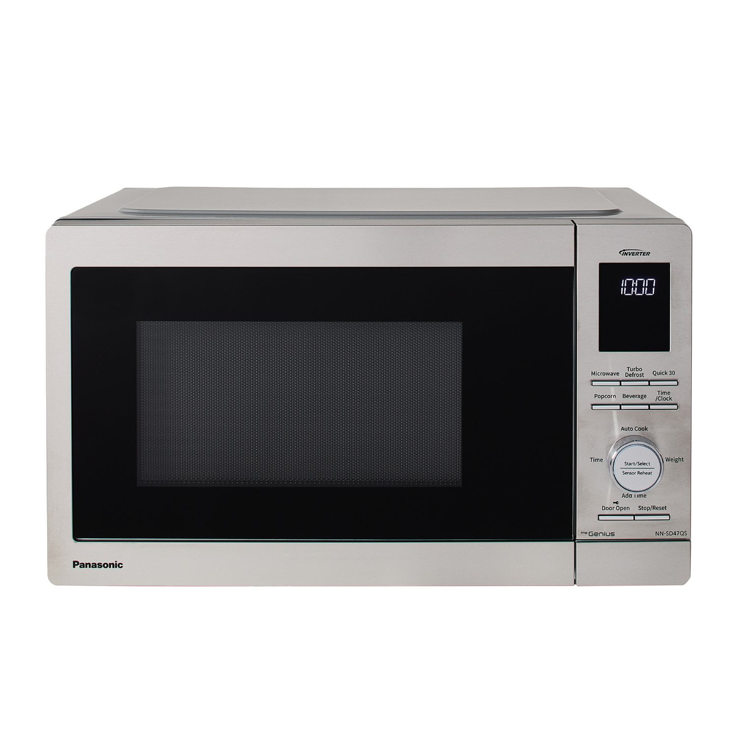Panasonic 0.9 Cu Ft Countertop Inverter Microwave, NN-SD47QS