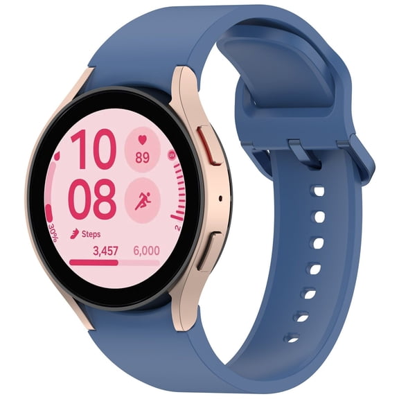 Smart Sports Watch Strap - Official Silicone, Breathable & Adjustable - Replacement Band for Fitness Trackers