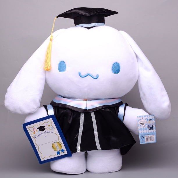 Jason Sanrio Serie De Graduación Muñecas De Peluche Regalo Para Niñas Uniformes De Soltero Kuromi Meody Cinnamoroll Juguetes Para Niños