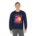 thumbnail image 5 of Flamingo Christmas Sweatshirt Beach Christmas Tropical Santa Sweater, 5 of 9