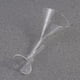 thumbnail image 3 of Cristalería Material de laboratorio Química analítica Embudo de alimentación Embudo triangular para líquidos o sólidos Herramienta gruesa resistente a altas temperaturas, 3 of 6