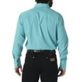 thumbnail image 2 of Wrangler Big & Tall Men's Long Sleeve Western Snap Dobby Striped Shirt, 2 of 4